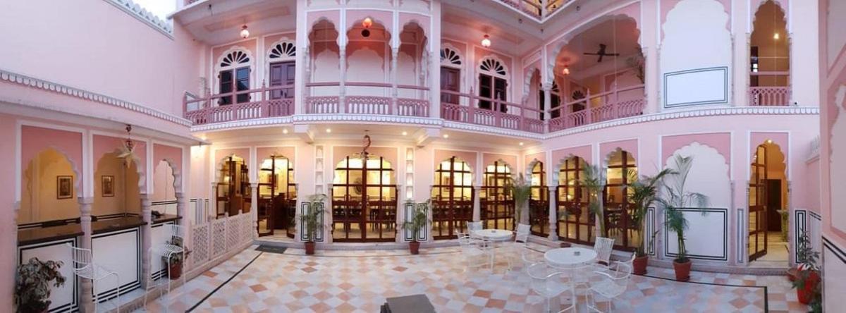 Hotel Raj Rajeshwari Haveli Jaipur Exterior foto